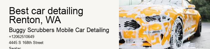 best car detailing Renton, WA