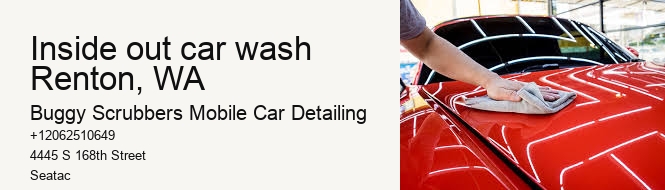 inside out car wash Renton, WA